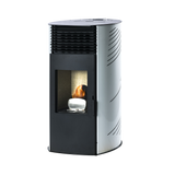 Halbrunder Pelletkaminofen - 10 kW - ARGENTA 