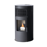 Runder Pelletkaminofen - 12 kW - MIA