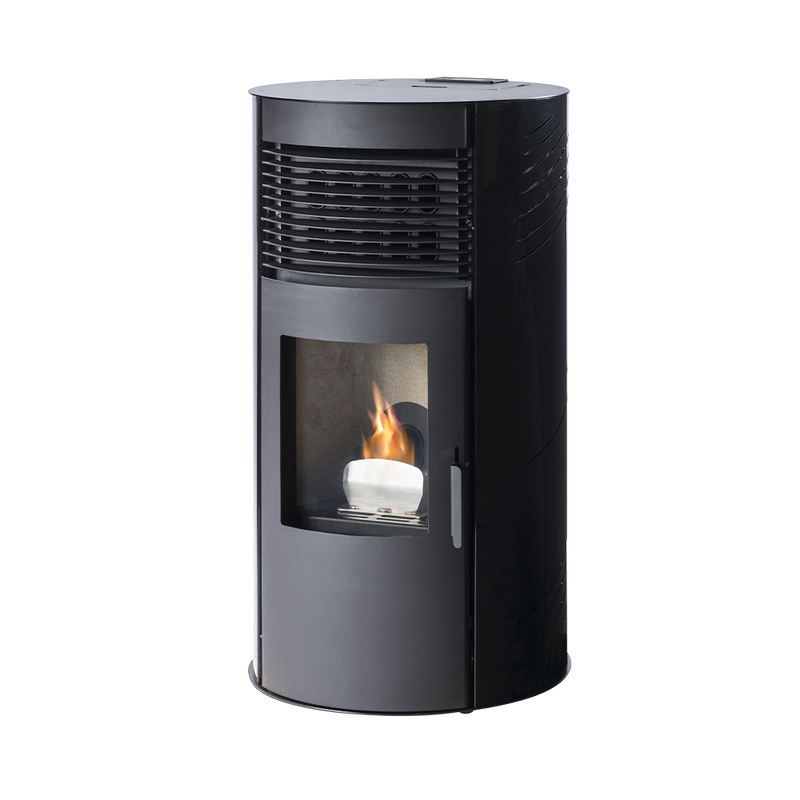 Runder Pelletkaminofen - 12 kW - MIA