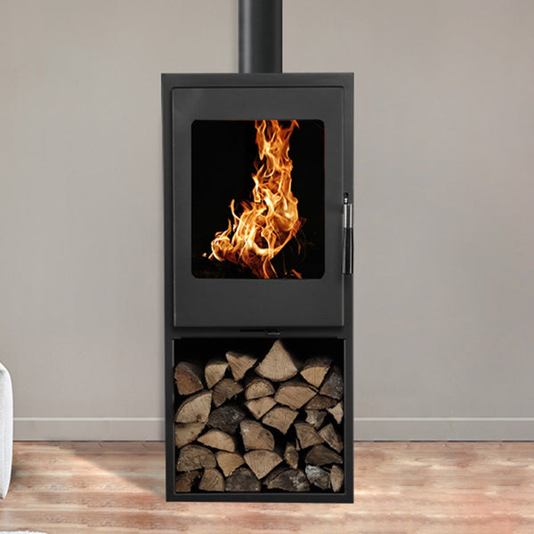 Luftdichter Holzofen - Vertikal 70 cm 4,8 kW - BARBARA