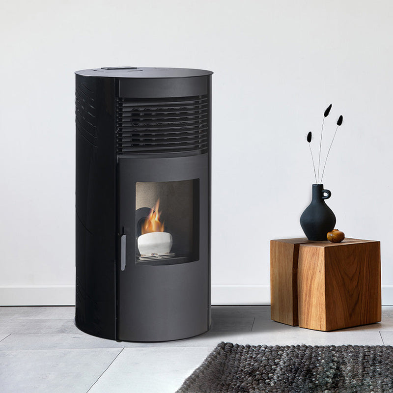 Runder Pelletkaminofen - 12 kW - MIA
